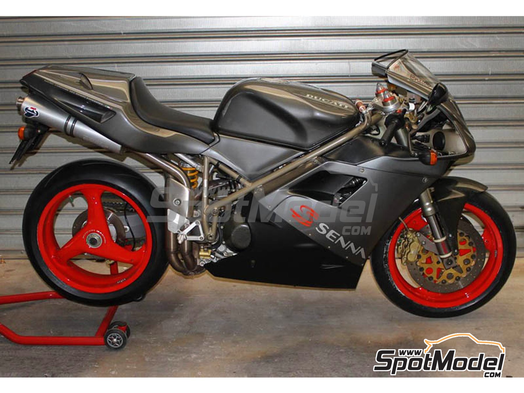 Blue Stuff 12-011: Marking / livery 1/12 scale - Ducati 916